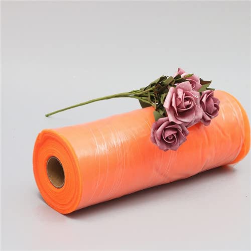 30 cm 100 Yds Tüllrolle Spool Stoff für Babyparty Tisch Rock Hochzeit Party Dekorationen Organza Stoff festliche Dekoration liefert-dp orange 30 cm 100 Yds Tüllrolle Spool Stoff für Babyparty Tisch Rock Hochzeit Party Dekorationen Organza Stoff festliche Dekoration liefert-dp orange von GILAYAS