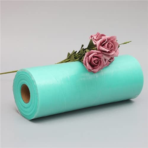 30 cm 100 Yds Tüllrolle Spool Stoff für Babyparty Tisch Rock Hochzeit Party Dekorationen Organza Stoff festliche Dekoration liefert-mintgrün 30 cm 100 Yds Tüllrolle Spool Stoff für Babyparty Tisch Rock Hochzeit Party Dekorationen Organza Stoff festliche Dekoration liefert-mintgrün von GILAYAS