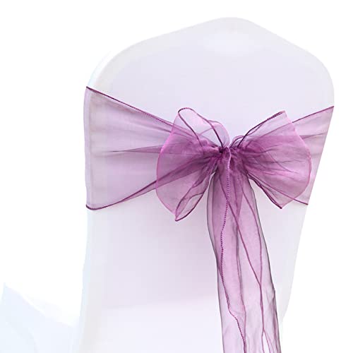 GILAYAS 25 Teile/los Organza Band Stuhl Schärpen Breite Bogen Stuhl Dekoration Hochzeit Verlobung Bankett Dekor Stuhl Liefert 18 * 275 cm-Lila GILAYAS 25 Teile/los Organza Band Stuhl Schärpen Breite Bogen Stuhl Dekoration Hochzeit Verlobung Bankett Dekor Stuhl Liefert 18 * 275 cm-Lila von GILAYAS