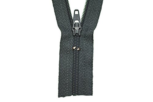 Reißverschluss dunkel Grau 30 cm für Bettwäsche Kopfkissen Bettbezüge schließbare Länge Reißverschluss dunkel Grau 30 cm für Bettwäsche Kopfkissen Bettbezüge schließbare Länge von GIM