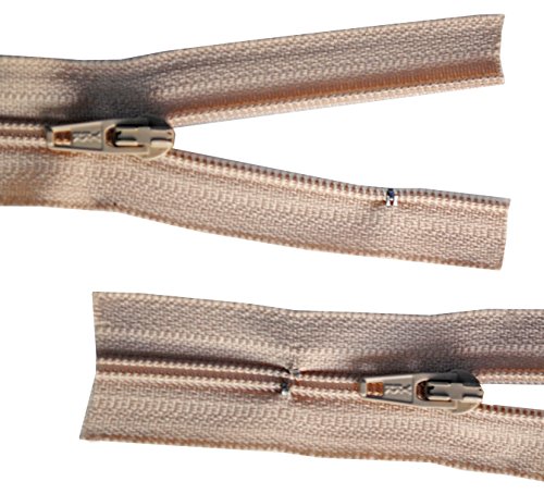 Reißverschluss hellbeige für Bettwäsche Kopfkissen Bettbezüge schließbare Länge 70 cm Reißverschluss hellbeige für Bettwäsche Kopfkissen Bettbezüge schließbare Länge 70 cm von GIM