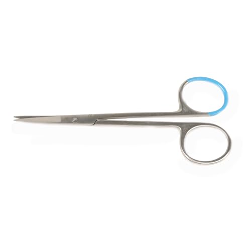 GIMA - Iris chirurgische Schere mit gebogenen spitzen Spitzen, steril, Einweg, Edelstahl, 11,5 cm, 38831 GIMA - Iris chirurgische Schere mit gebogenen spitzen Spitzen, steril, Einweg, Edelstahl, 11,5 cm, 38831 von GIMA