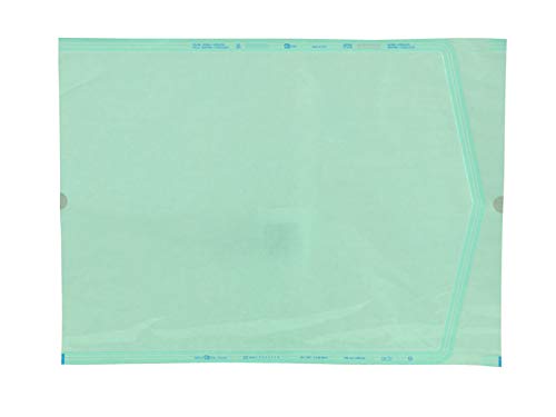 Eline - Nicht selbstversiegelnde Flachbeutel, für Dampfsterilisation oder ETO, aus Kraftpapier und medizinischer Folie, Außen-/Innenmaße in mm: 300x400/278x385, 500 Stück Eline - Nicht selbstversiegelnde Flachbeutel, für Dampfsterilisation oder ETO, aus Kraftpapier und medizinischer Folie, Außen-/Innenmaße in mm: 300x400/278x385, 500 Stück von GIMA