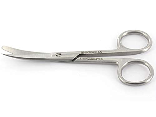 Gima - Gebogene Chirurgische Schere, Spitze/Stumpfe Ende, Länge 20 cm, aus Edelstahl Gima - Gebogene Chirurgische Schere, Spitze/Stumpfe Ende, Länge 20 cm, aus Edelstahl von GIMA