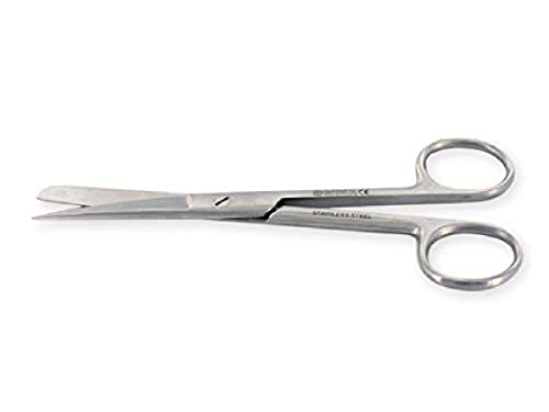Gima - Gerade Chirurgische Schere, Spitze/Stumpfe Ende, Länge 18 cm, aus Edelstahl Gima - Gerade Chirurgische Schere, Spitze/Stumpfe Ende, Länge 18 cm, aus Edelstahl von GIMA