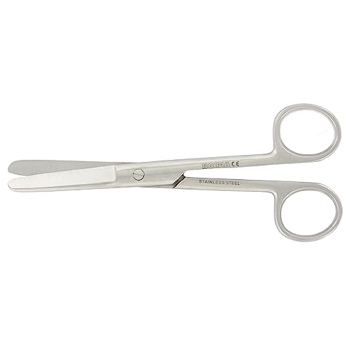 Gima - Gerade Chirurgische Schere, Stumpfe Ende, Länge 14,5 cm, aus Edelstahl Gima - Gerade Chirurgische Schere, Stumpfe Ende, Länge 14,5 cm, aus Edelstahl von GIMA