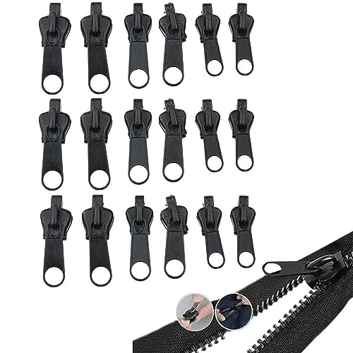 Ersatz Reißverschluss Reparaturset - Deft Design Reißverschlüss Reparatur Set - Universal Instant Metall Fix Zipper Repair Kit Für Jacken Taschen Zelte Gepäck Schlafsack Koffer Ersatz Reißverschluss Reparaturset - Deft Design Reißverschlüss Reparatur Set - Universal Instant Metall Fix Zipper Repair Kit Für Jacken Taschen Zelte Gepäck Schlafsack Koffer von GIMOCOOL