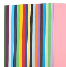 GINLANK Farbiger Karton, A4, 21,6 x 27,9 cm, 20 verschiedene Farben, 230 g/m² dickes Papier für Scrapbooking, Kartenherstellung, Schneideprojekte, 300 Blatt GINLANK Farbiger Karton, A4, 21,6 x 27,9 cm, 20 verschiedene Farben, 230 g/m² dickes Papier für Scrapbooking, Kartenherstellung, Schneideprojekte, 300 Blatt von GINLANK