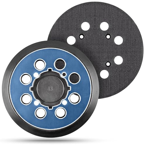 Ersatz-Trägerteller für DeWalt DCW210N DWE6423/6423K DWE6421/6421K DCW210B, 125 mm Schleifpads für Dewalt Schleifmaschine Polieren N329079 DWE64233 RSP54, BK (2) von GIONAR