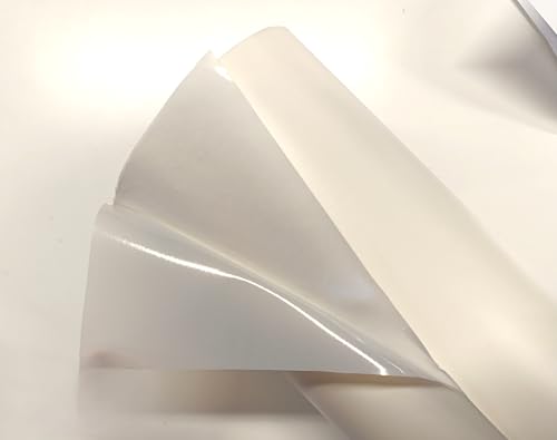 GIORGETTI STRASS Klebefolie zum Aufbügeln, doppelseitig, 100 x 48 cm – Heißkleber für Patch, Flicken, Applikationen – für Stoffe, Jeans, Jacken – waschbeständig – leicht zu schneiden, DIY von GIORGETTI STRASS