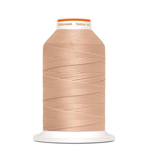 Gütermann Outdoor 40 Garn zum Annähen von Markisen für Außen, Sofas, UV-beständig (3220 Beige) von GIORGETTI STRASS