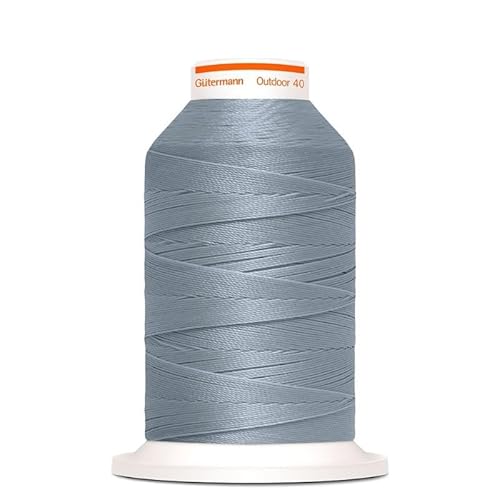 Gütermann Outdoor 40 Garn zum Annähen von Markisen für Außen, Sofas, UV-beständig (9540 Grau) von GIORGETTI STRASS