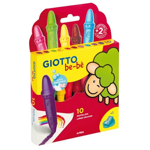 Pastelloni Cera Giotto Bebe' 10 Stück Pastelloni Cera Giotto Bebe' 10 Stück von GIOTTO be-bè