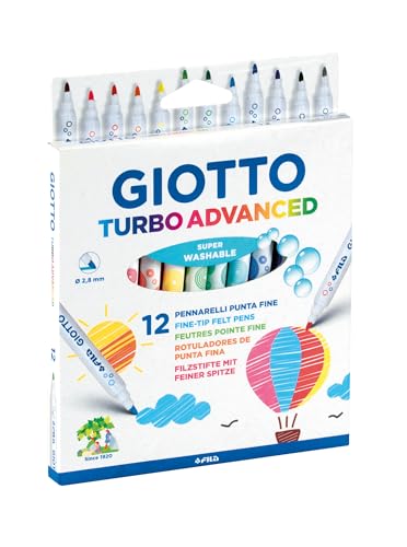 Giotto 426000 Turbo Advanced Filzstifte (mehrfarbig) von GIOTTO