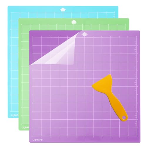 Schneidematte für Cricu GIOVARA 3 Pack Schneidematte 12 * 32.5 cm x 34.5 cm Cricu Matten, Cricu Schneidematte für Silhouette Cameo für Cricu Joy Xtra Schneidemaschine Variety Grip Mat Schneidematte für Cricu GIOVARA 3 Pack Schneidematte 12 * 32.5 cm x 34.5 cm Cricu Matten, Cricu Schneidematte für Silhouette Cameo für Cricu Joy Xtra Schneidemaschine Variety Grip Mat von GIOVARA