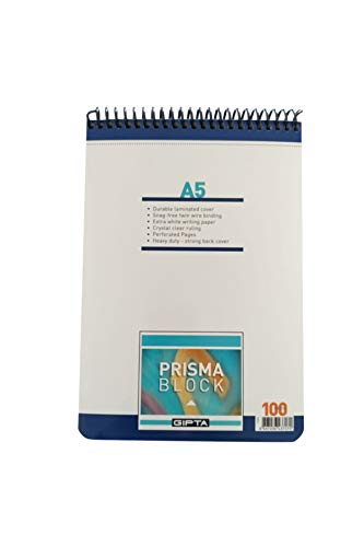 Gipta Gipta Prisma Spirale Kartoneinband Block A5 100 Blatt - Flach von GIPTA