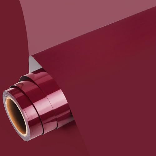 GIRAFVINYL Wärmetransfer-Vinyl-Rolle, 30.5 cmx1.5 m, Kastanienbraun, Leinwand und andere Bekleidung, funktioniert mit allen Schneidemaschinen (Kastanienbraun) von GIRAFVINYL