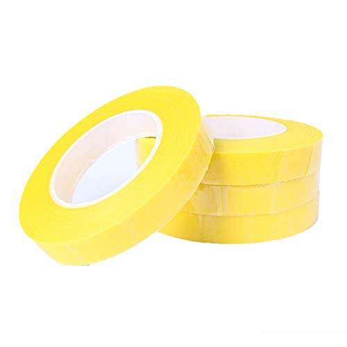 GIVBRO 4 Rollen Blumen-Klebeband für Blumenstrauß, Blumen, Dekoration, Nylon, Blumenherstellung, Gelb GIVBRO 4 Rollen Blumen-Klebeband für Blumenstrauß, Blumen, Dekoration, Nylon, Blumenherstellung, Gelb von GIVBRO
