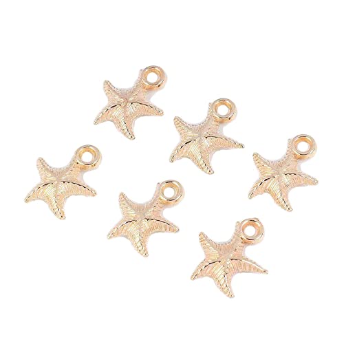 GIVBRO 500 Stück Abstandshalter Perlen Vintage Anhänger Perlen Zubehör für Schmuck DIY Armband Anhänger Herstellung Golden – Seestern GIVBRO 500 Stück Abstandshalter Perlen Vintage Anhänger Perlen Zubehör für Schmuck DIY Armband Anhänger Herstellung Golden – Seestern von GIVBRO