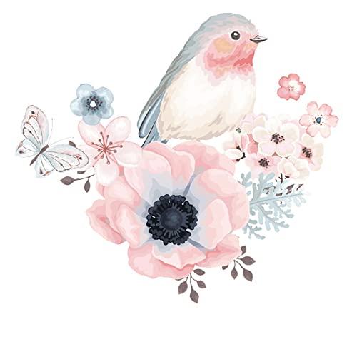GIVBRO Aufnäher zum Aufbügeln, Wärmetransfer-Aufkleber, Schmetterling, Blumen, Applikation, Aufkleber für Kleidung, T-Shirt, Jacken, Jeans, Rucksäcke GIVBRO Aufnäher zum Aufbügeln, Wärmetransfer-Aufkleber, Schmetterling, Blumen, Applikation, Aufkleber für Kleidung, T-Shirt, Jacken, Jeans, Rucksäcke von GIVBRO