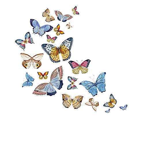 GIVBRO Aufnäher zum Aufbügeln, Wärmetransfer-Aufkleber, Schmetterling, Blumen, Applikation, Aufkleber für Kleidung, T-Shirt, Jacken, Jeans, Rucksäcke GIVBRO Aufnäher zum Aufbügeln, Wärmetransfer-Aufkleber, Schmetterling, Blumen, Applikation, Aufkleber für Kleidung, T-Shirt, Jacken, Jeans, Rucksäcke von GIVBRO