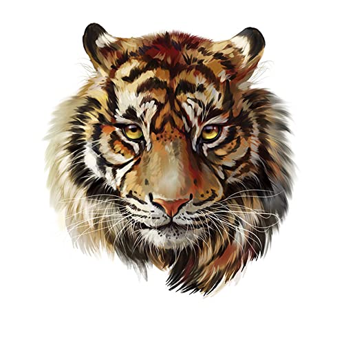 GIVBRO Aufnäher zum Aufbügeln, Wärmeübertragung, Aufkleber, Tier, Löwe, Tiger, Applikation, Aufkleber für Kleidung, T-Shirt, Jacken, Jeans, Rucksäcke GIVBRO Aufnäher zum Aufbügeln, Wärmeübertragung, Aufkleber, Tier, Löwe, Tiger, Applikation, Aufkleber für Kleidung, T-Shirt, Jacken, Jeans, Rucksäcke von GIVBRO