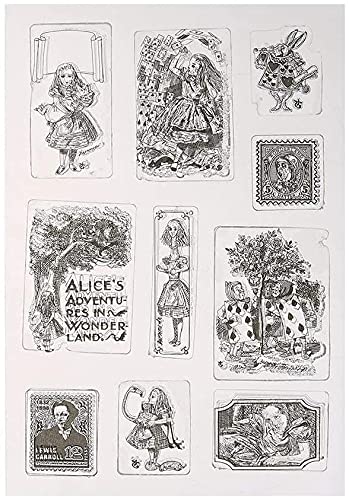 GIVBRO Clear Stamps Prägung Silikon Vintage Figur Stempel Werkzeuge Stempel für Scrapbooking DIY Album Papier Karte Kunst Handwerk von GIVBRO
