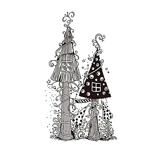 GIVBRO Clear Stamps Silikon Embossing Stamper Pilz Baum Muster für Scrapbooking Karten Basteln DIY Fotoalbum Kunst Handwerk GIVBRO Clear Stamps Silikon Embossing Stamper Pilz Baum Muster für Scrapbooking Karten Basteln DIY Fotoalbum Kunst Handwerk von GIVBRO