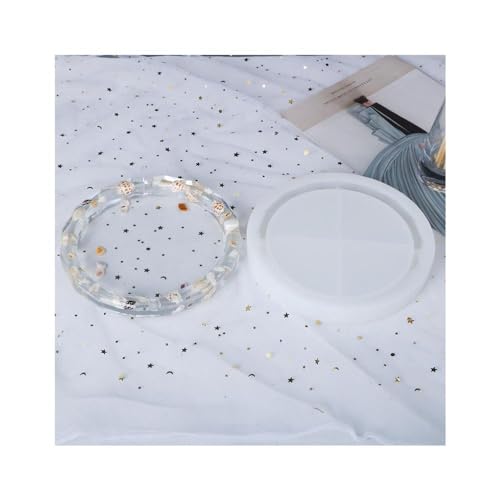 GIVBRO Geometrische Aschenbecher-Silikonharz-Formen, Epoxidharz-Formen, Heimdekoration, DIY, Epoxidharz, Dekoration, Basteln, Gießformen (#C) von GIVBRO
