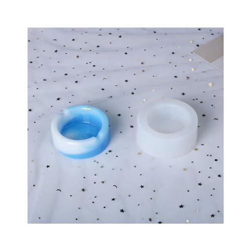 GIVBRO Geometrische Aschenbecher aus Silikonharz, Epoxidharzformen, Heimdekoration, DIY, Epoxidharz, Dekoration, Basteln, Gießformen (#D) von GIVBRO
