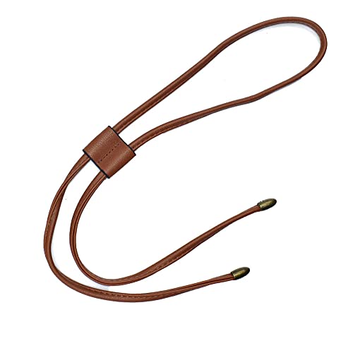 GIVBRO Handtaschen Kordelzug Riemen Rucksack Ersatz Seil Zubehör für DIY Projekt Leinwand Tasche Handtasche Zubehör Braun von GIVBRO