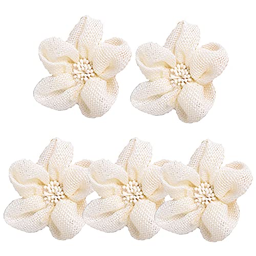 GIVBRO Jute-Blumen, Hanf, Retro-Flora, für Hochzeit, Party, Dekoration, Basteln, Kostüm-Zubehör, 8 cm (#H) von GIVBRO