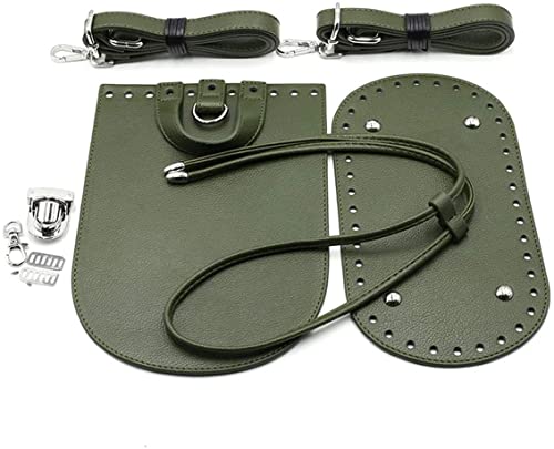 GIVBRO Leder-Rucksack-Taschen zum Selbermachen, Stricken, Häkeln, PU-Tasche, Bodenformer, Handtaschen, Geldbörsen, Basis, Shaper, Geldbörsen, Bastelset, Grün GIVBRO Leder-Rucksack-Taschen zum Selbermachen, Stricken, Häkeln, PU-Tasche, Bodenformer, Handtaschen, Geldbörsen, Basis, Shaper, Geldbörsen, Bastelset, Grün von GIVBRO