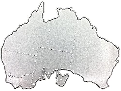 GIVBRO Metall-Stanzformen, Australien Abschnitt Schablonen Schablonen Formen für Kartenherstellung DIY Scrapbooking Prägung Album Handwerk GIVBRO Metall-Stanzformen, Australien Abschnitt Schablonen Schablonen Formen für Kartenherstellung DIY Scrapbooking Prägung Album Handwerk von GIVBRO