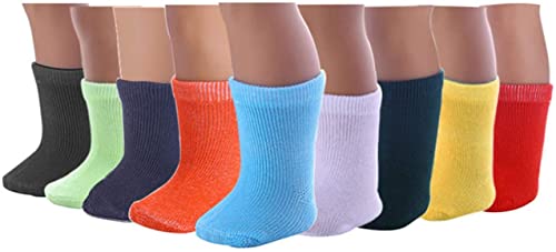 GIVBRO Puppe Socken Puppen Knöchel Casual Socke für 18 Zoll Sportbekleidung Kleidung Zubehör 5 Paar von GIVBRO