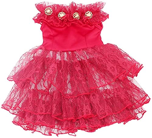 GIVBRO Puppen-Spitzenkleid, langer Rock, Kleidung für 43–46 cm, für Mädchen, Puppen, Freizeit-Outfits, Puppenkleid, Kostüm-Zubehör, 1 Stück (#B) von GIVBRO