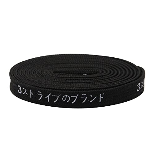 GIVBRO Schnürsenkel Breite Flache Schnürsenkel Japanischer Text Bedruckte Schuhe Schnüre Zubehör für Freizeitschuhe Stiefel Schwarz, 200 cm GIVBRO Schnürsenkel Breite Flache Schnürsenkel Japanischer Text Bedruckte Schuhe Schnüre Zubehör für Freizeitschuhe Stiefel Schwarz, 200 cm von GIVBRO