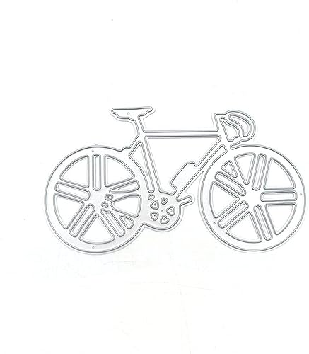 GIVBRO Stanzformen Fahrrad Metall Schablonen Vorlage Prägung Album Papier Karte Kunst Handwerk Dekoration von GIVBRO