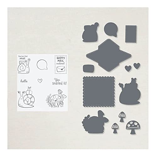 GIVBRO Transparente Stempel, Aufkleber, Stanzform, Schneckenmuster, Schablone, Siegel, Prägeschablone, Scrapbooking, Bastelwerkzeug, Fotoalbum, Dekoration GIVBRO Transparente Stempel, Aufkleber, Stanzform, Schneckenmuster, Schablone, Siegel, Prägeschablone, Scrapbooking, Bastelwerkzeug, Fotoalbum, Dekoration von GIVBRO