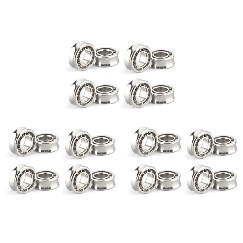 GIWFBQTR 24 StüCk Stahl R188 KK Lager, GeschwindigkeitsabhäNgige Kugellager Aus Chromstahl mit Kohlenstoffgehalt, R188 U-Nut für Yo-Yo-Modelle GIWFBQTR 24 StüCk Stahl R188 KK Lager, GeschwindigkeitsabhäNgige Kugellager Aus Chromstahl mit Kohlenstoffgehalt, R188 U-Nut für Yo-Yo-Modelle von GIWFBQTR
