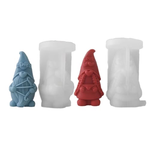 GIWFBQTR Zwerg-Silikonform, Hochwertige Valentinstag-Serie, DIY-Kerze, Gips, Ornamentform, Liebeszwerge, Handgemachte Seifenherstellung GIWFBQTR Zwerg-Silikonform, Hochwertige Valentinstag-Serie, DIY-Kerze, Gips, Ornamentform, Liebeszwerge, Handgemachte Seifenherstellung von GIWFBQTR