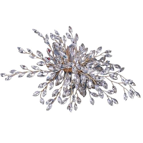 GIYXHU Brautstirnband 2 Stück Kristall Braut Haarkamm Strass Hochzeit Kopfschmuck Schmuck Braut Haarschmuck Frauen Party Ornamente GIYXHU Brautstirnband 2 Stück Kristall Braut Haarkamm Strass Hochzeit Kopfschmuck Schmuck Braut Haarschmuck Frauen Party Ornamente von GIYXHU