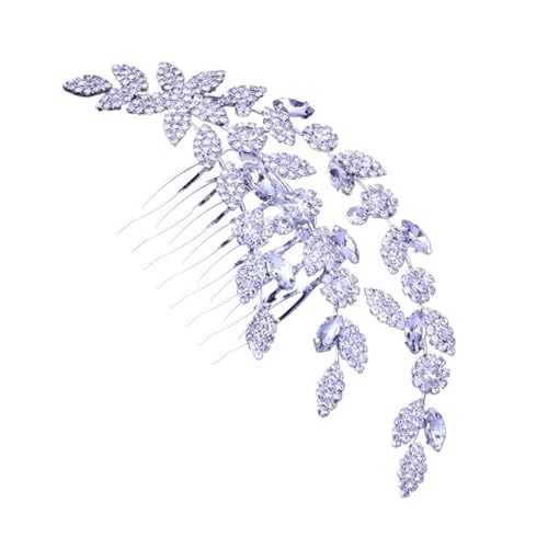 GIYXHU Brautstirnband 2 stücke Braut Blatt Haar Kämme Haar Zubehör for Frauen Blume Kristall Prinzessin Kopfschmuck Hochzeit Schmuck GIYXHU Brautstirnband 2 stücke Braut Blatt Haar Kämme Haar Zubehör for Frauen Blume Kristall Prinzessin Kopfschmuck Hochzeit Schmuck von GIYXHU