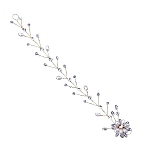 GIYXHU Brautstirnband Kristall Frau Stirnband Hochzeit Kopfschmuck Braut Haar Zubehör Braut Hairwear for Verlobung Party Haarband(Gold) von GIYXHU