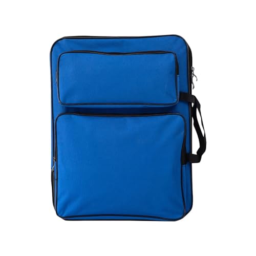 GIYXHU Kunstmappe Tasche 1PCS Reißbrett Tasche Rucksack Malerei Reise Skizze for Skizzieren Werkzeuge Künstler Gemälde Kunst Liefert(Blue) von GIYXHU