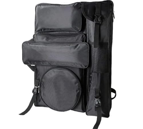 GIYXHU Kunstmappe Tasche Kunst-Portfolio-Tasche, Leinwand-Zeichenbrett-Tasche for Tragen von Kunstwerk-Zeichenbrettern von GIYXHU