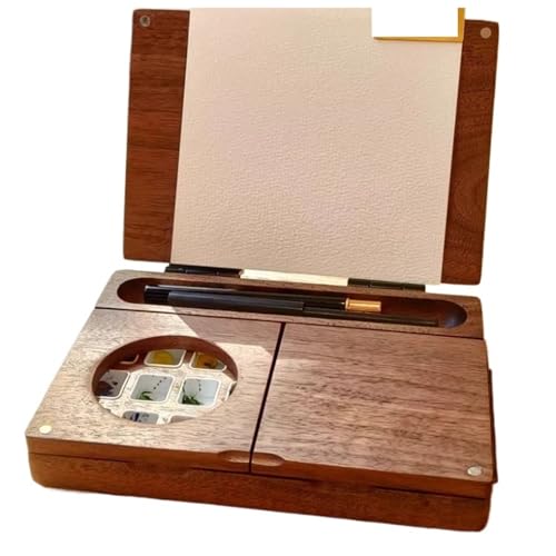 Holz Aquarell Pigment Skizze Box Kunst College Studenten Outdoor Malerei Tragbare Falten Holz Aquarell Pigment Skizze Box Kunst College Studenten Outdoor Malerei Tragbare Falten von GIYXHU
