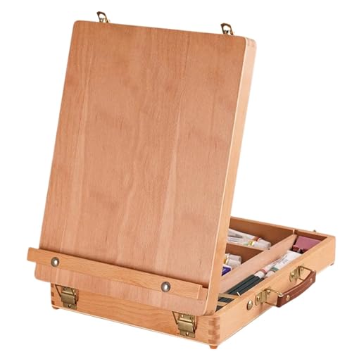 Holz-Skizzenbox, verstellbare Skizzenbox, Staffelei, Malen, Skizzieren, Zeichnen, for Studenten und Anfänger Holz-Skizzenbox, verstellbare Skizzenbox, Staffelei, Malen, Skizzieren, Zeichnen, for Studenten und Anfänger von GIYXHU