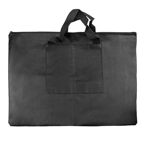 Kunstmappe Tasche Kunst-Portfolio-Tasche, Malerei-Skizzen-Tasche mit Außentasche und Griff, Zeichnung, Maltafel-Tasche for Künstler, Studenten, Kunstwerke von GIYXHU