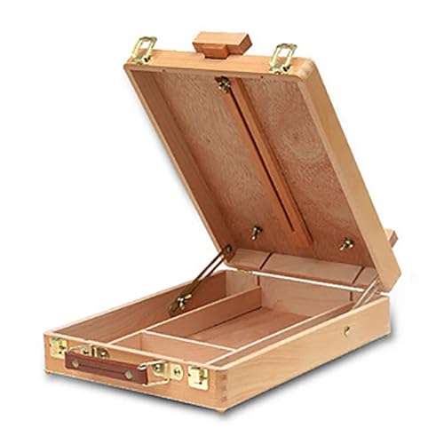 Skizzenbox, Desktop-Box, Staffelei, Malzubehör, multifunktionaler Malkoffer, Kunstbedarf Skizzenbox, Desktop-Box, Staffelei, Malzubehör, multifunktionaler Malkoffer, Kunstbedarf von GIYXHU